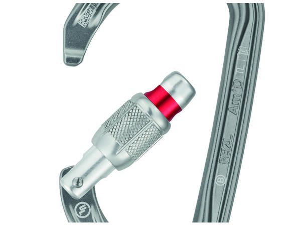 Petzl Am'D - Karabin designet for å koble taubremser til selen.
